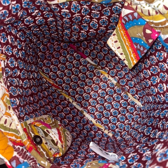 Colorful Paisley Quilted Women's Bag/Tote - Picture 8 of 8